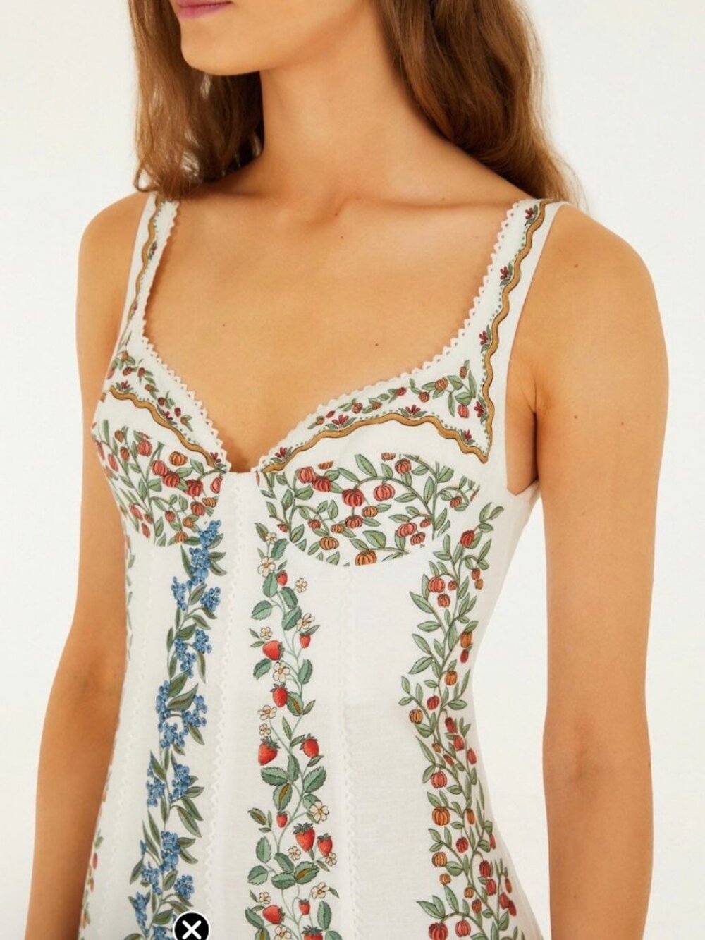 Farm Rio Off-White Fruit Beauty Maxi Dress - Picture 2 of 6